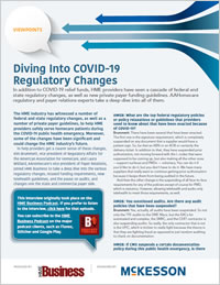 COVID19 Regulatory Changes