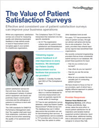 The Value of Patient Satisfaction Surveys