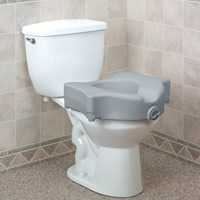 Locking Raised Toilet