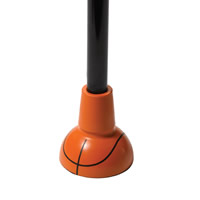 sports-themed cane tip
