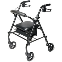 Lumex Walkabout Steel Knock Down Rollator