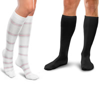 Core-Spun Gradient Compression Socks