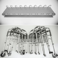 Folding Walker Storage Rack