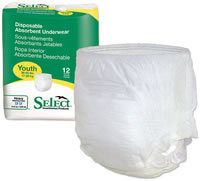 Youth Disposable Absorbant Underwear